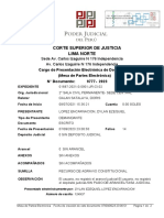 N° Doc 9777-2023 7 SET 2023. Recurso de Agravio Constitucional. Caso Habeas Data. 16p