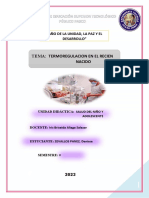 Termoregulacion y Adaptacion A La Vida Extrauterina