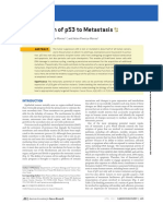 Contribution of p53 To Metastasis: Review