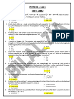 2009 (DUHS-JSMU) Question Keys Research