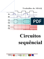 Circuito Sequencial Trabalho de SDAQ... Milania Maria 1836