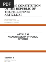 The 1987 Constitution of The Republic of The