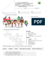 Evaluacion Final de Iii Periodo Ingles 8°