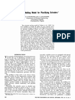 A Modified Melting Model For Plastifying Extruders N°32