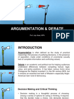 Module 1 Intro To Argumentation and Debate