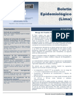 Boletín Epidemiológico (Lima) : Contenido