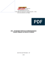 APS 4º Semestre - Contabilidade Intermédiaria OK