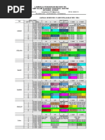 Jadwal Pelajaran Semester I Tahun 2023