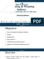 Weaning Indices