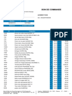 Bon de Commande: Numéro Date