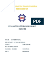 Introduction To Flow Measurement