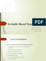 Irritable Bowel Syndrome: Amanda Dickson James Wilcockson Wendy Djan