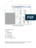 Resultados Del Ejemplo de PL e Interpretacion Del LINDO