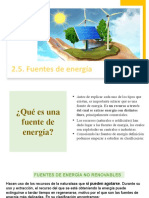 Fuentes de Energía