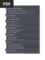 1st Year Financial Accounting Notes