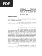 Primer Informe Boletín #8.197-07 Nuevo Co&#769 Digo Procesal Civil (En Gral)