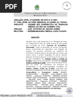 APELAÇÃO CÍVEL #0025250-58.2015.8.19.0001. Recusa Injustificada Da Seguradora, Sob Alegação de Falta de Previsão Contratual