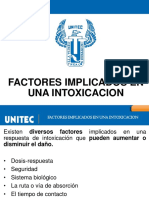 05 - Factores Implicados en La Intoxicacion