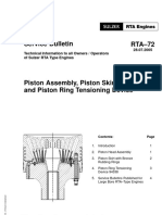 Piston Assembly, Skirt and Ring RTA-72