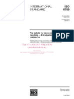 ISO6780 Flat Pallet For Intercontinental Material Handling