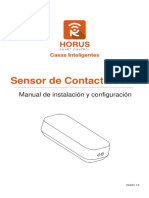 Sensor de Contacto Seco Manual de Usuario