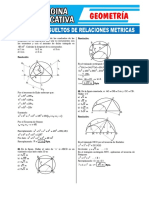 Ejercicios Resueltos de Relaciones Metricas Pagina Educativa