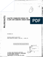 Can Type Combustor Design For A Low Cos