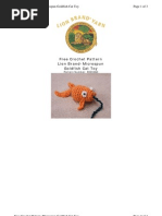 Page 1 of 3 Free Crochet Pattern: Microspun Goldfish Cat Toy