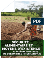 Strategie Securite Alimentaire Moyens Dexistence SOLIDARITES INTERNATIONAL