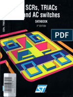 2001 STMicroelectronics SCRS, TRIACs and AC Switches Databook 4th Ed