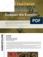 Classic Battletech Scenarios - Conquer The Kremlin