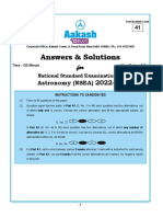 NSEA 2022-23 - (Answers & Solutions)