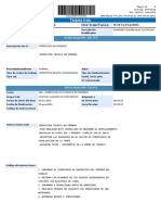 Tarea Orden Trabajo - Tarj. Trab.