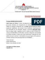 Meritíssimo Juiz de Direito Da 3 . Vara Da Fazenda Pública Desta Comarca