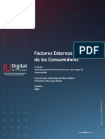 Factores Internos y Externos Consumidores