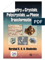 Geometry of Crystals, Polycrystals, and Phase Transformations