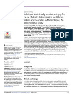 Validity of A Minimally Invasive Autopsy For CoD Determination On Stillborn Babies and Neonates in Mozambique