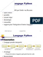 Langage Python1 - Base