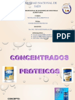 Concentrados Proteicos - Semana 14