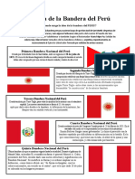 Historia de La Bandera Del Perú