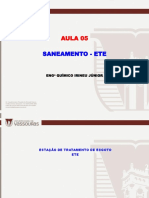 Aula 05 - Saneamento - Ete Parte I