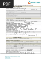 Formulario Solicitacao de Acesso Microgeracao Distribuida