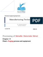 MEE 332 6 Forging