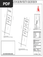 Modificacion de Proyecto de Division BLANDINA