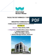 Informe 2 de Industria Farmaceutica