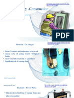 HSE Presentation On Electrical Safety - Construction