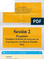 2a SESIÓN - Presentación CTE - Fase Intensiva - Agosto - Ciclo Escolar 2023-2024