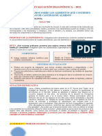 Evaluación Diagnóstica Cy T-3er Grado-InDAGA