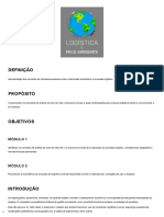 Módulo II - Logística e Meio Ambiente