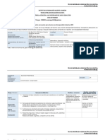 Planeación Con Ajustes para Alumno Con Discapacidad Intelectual